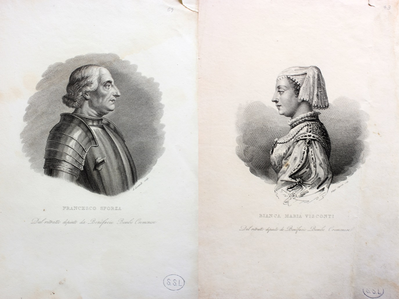 Francesco Sforza Bianca Maria Visconti SSL