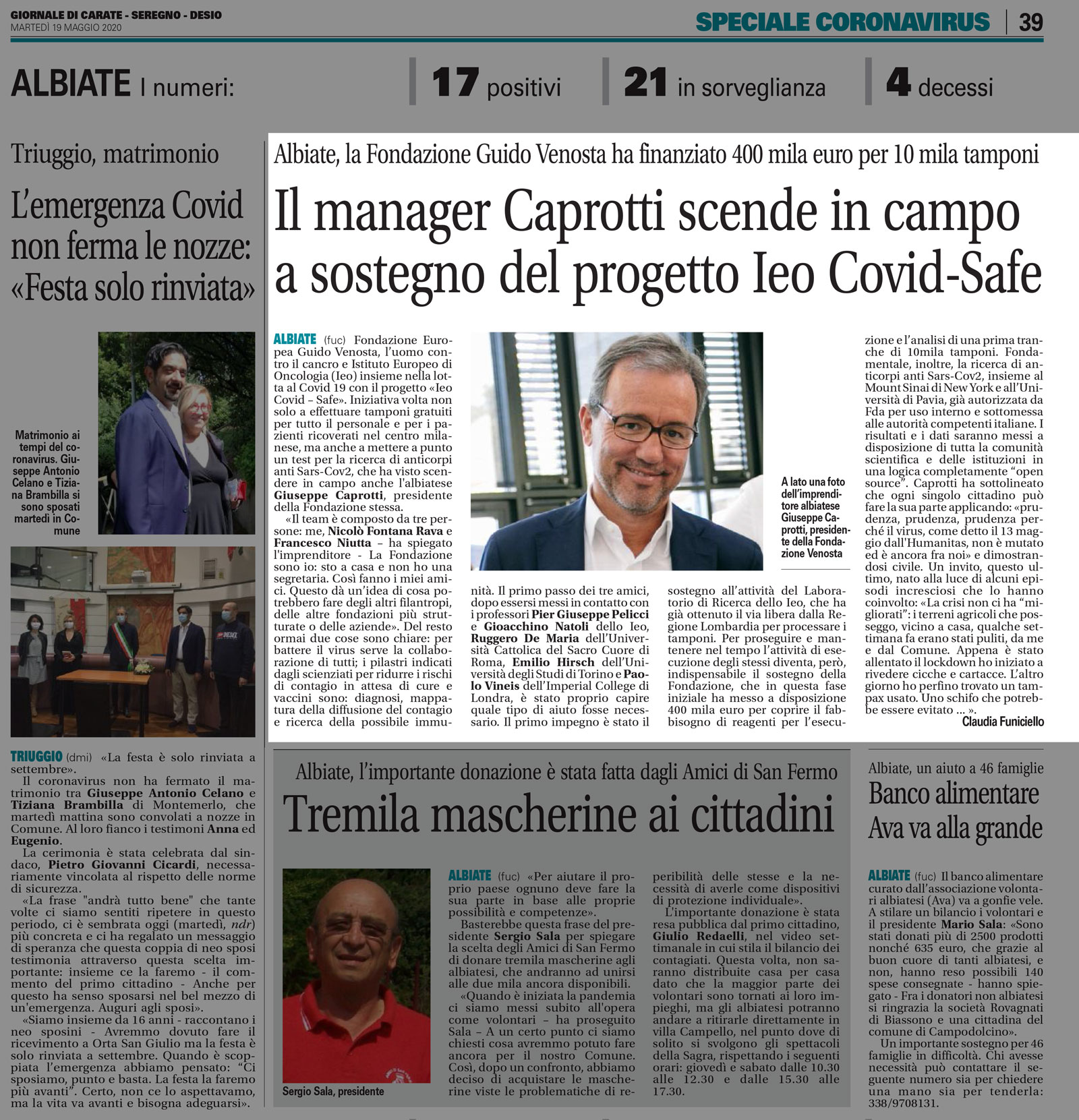 giornale-carate-seregno-desio-covid-venosta